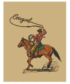 Clara Smith Roping Cowgirl Greeting