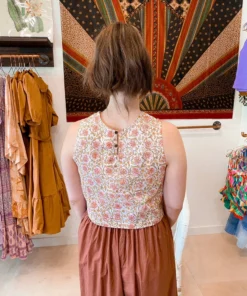 Maelu Designs Maelu Flora Crop Top