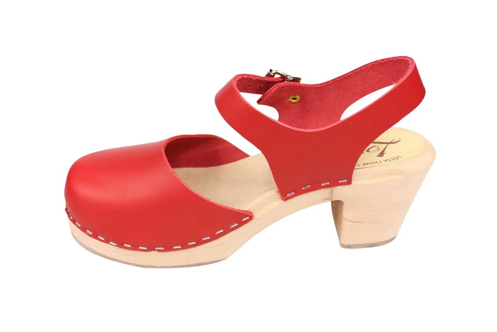 Lotta From Stockholm Red Highwood Clog New Arrivals 5 Lotta From Stockholm Red Highwood Clog New Arrivals