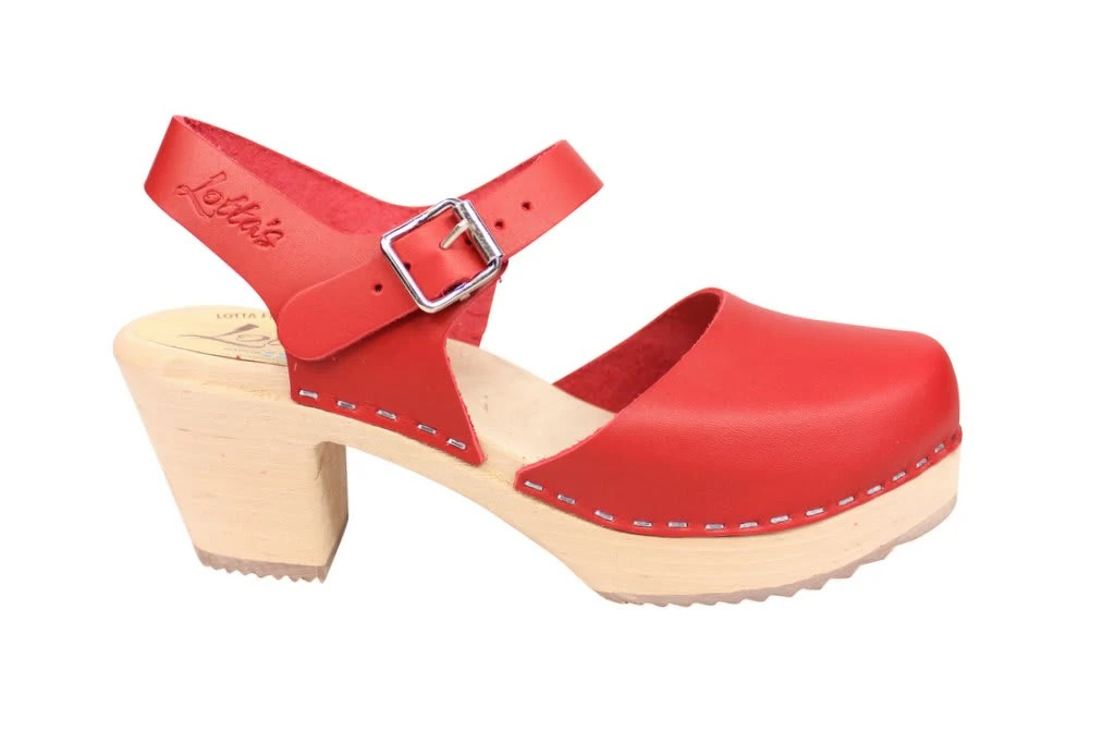 Lotta From Stockholm Red Highwood Clog New Arrivals 9 Lotta From Stockholm Red Highwood Clog New Arrivals