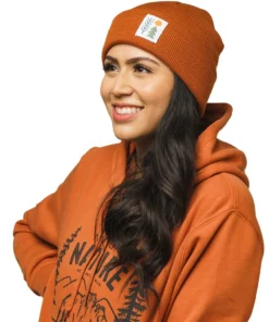 Keep Nature Wild Evergreen Cuff Beanie Copper New Arrivals