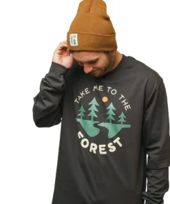 Keep Nature Wild Evergreen Cuff Beanie Camel New Arrivals