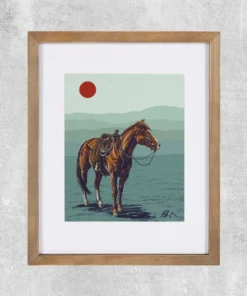 Clara Smith New Arrivals Old Red Print